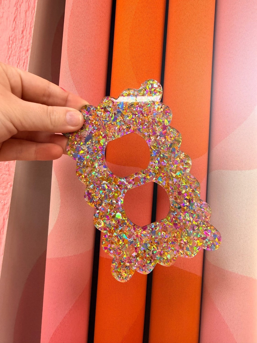 Rainbow Glitter Star Outlet Covers - Poppy & Vine