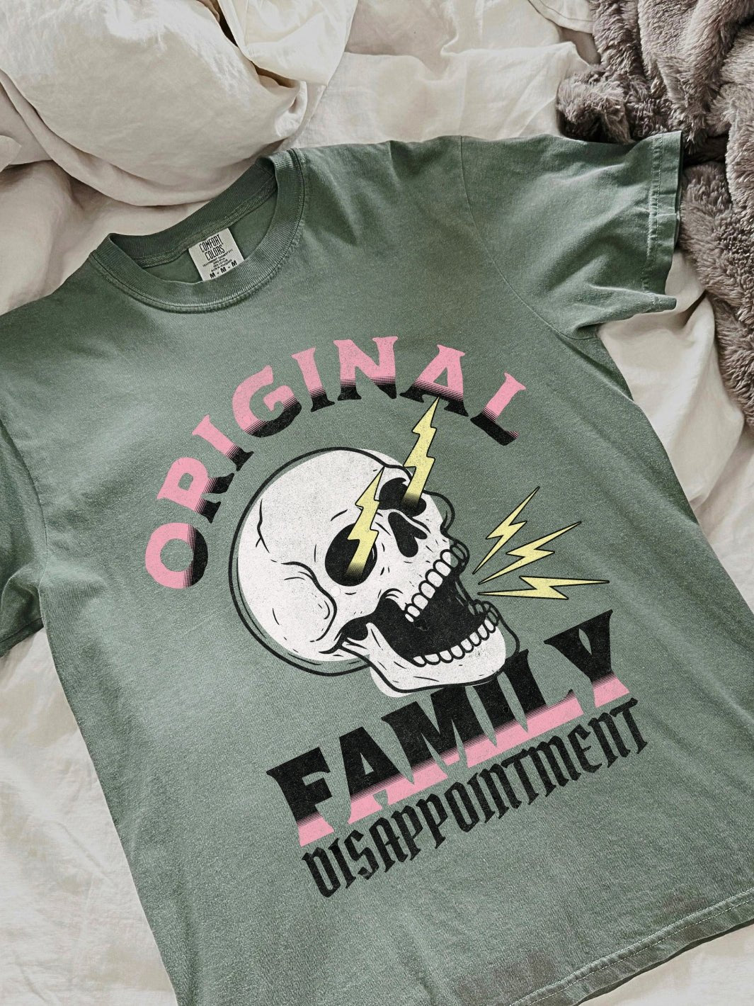 Retro Family Disappointment Comfort Colors Graphic Tee - Poppy & Vine