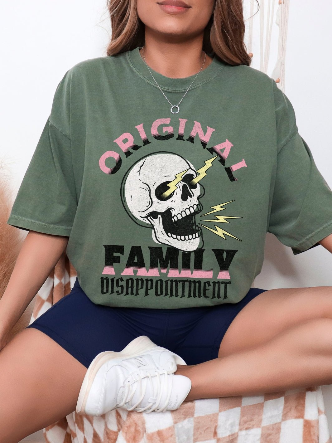 Retro Family Disappointment Comfort Colors Graphic Tee - Poppy & Vine