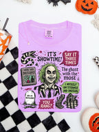 Retro Its Showtime Halloween Comfort Colors Graphic Tee - Poppy & Vine