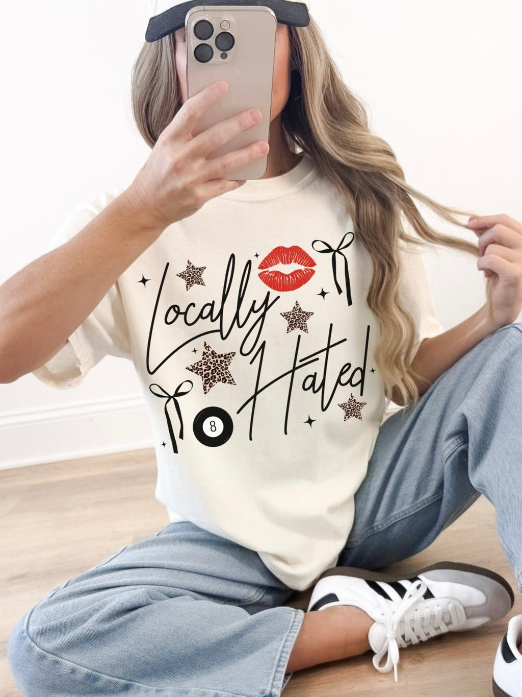 Retro Locally Hated Western Comfort Colors Graphic Tee - Poppy & Vine