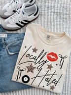 Retro Locally Hated Western Comfort Colors Graphic Tee - Poppy & Vine