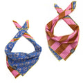 reversible bandana / cornflower stripe - Poppy & Vine