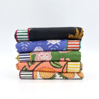 reversible bandana / pink tigers + stripes - Poppy & Vine