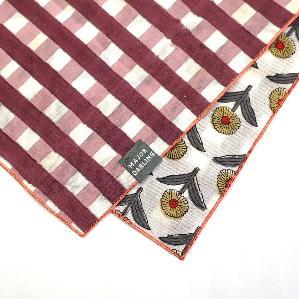 reversible bandana / sunflower picnic - Poppy & Vine