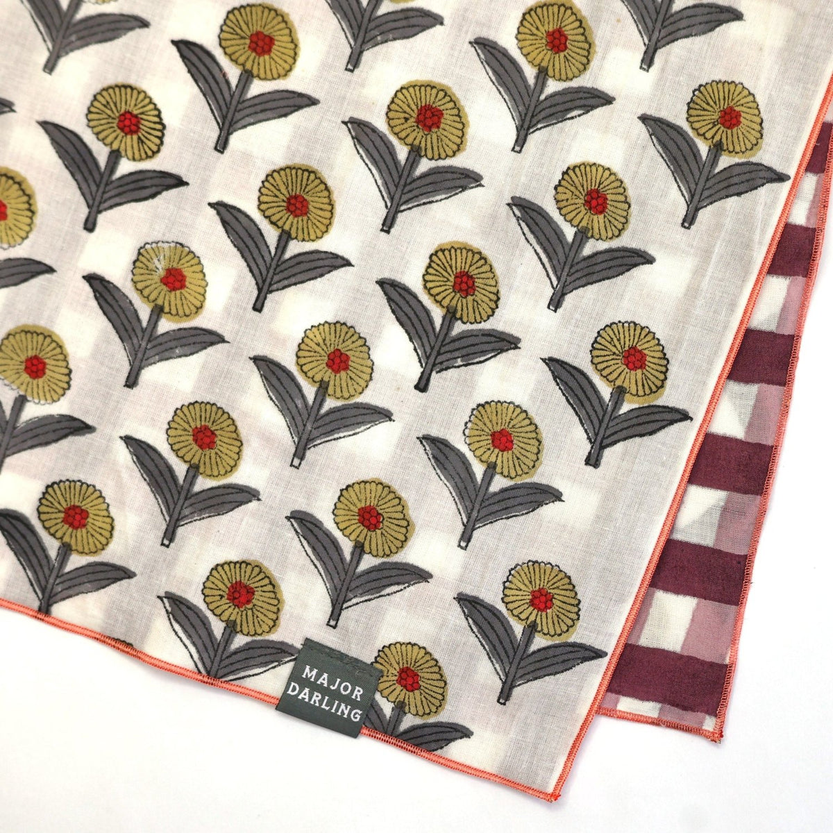 reversible bandana / sunflower picnic - Poppy & Vine
