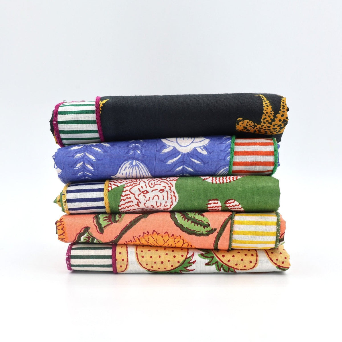 reversible bandana / vintage blooms - Poppy & Vine