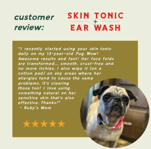 skin tonic + ear wash Major Darling