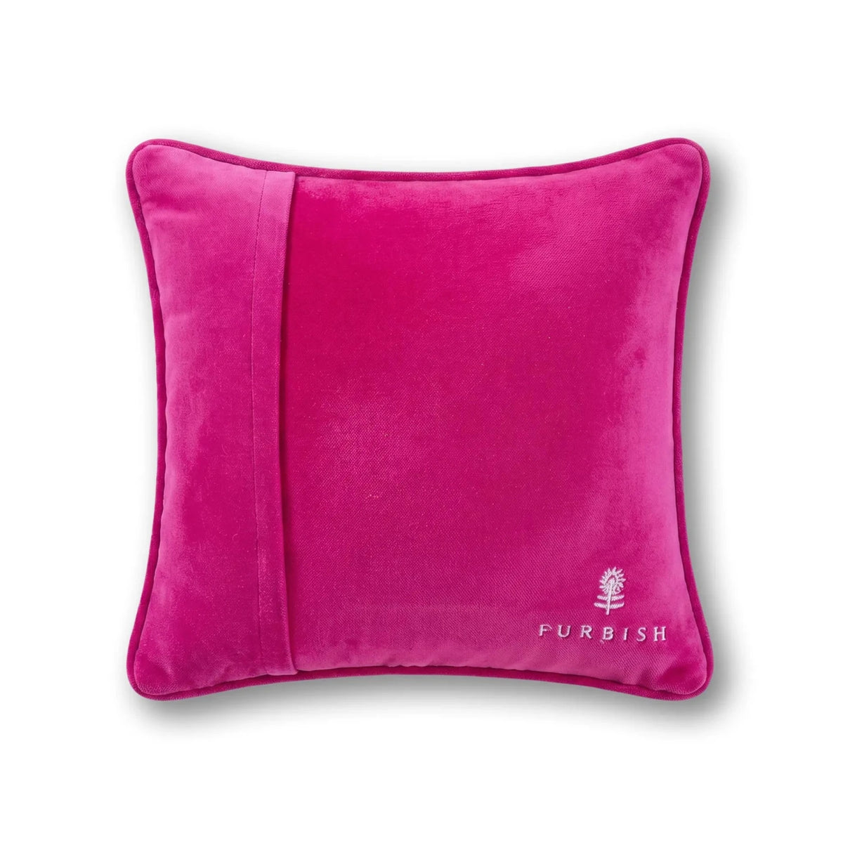 Rich Man Needlepoint Pillow - Poppy & Vine