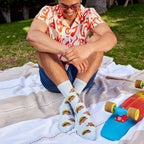 Rocket Power Socks that Give Books - Poppy & Vine