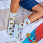 Rocket Power Socks that Give Books - Poppy & Vine