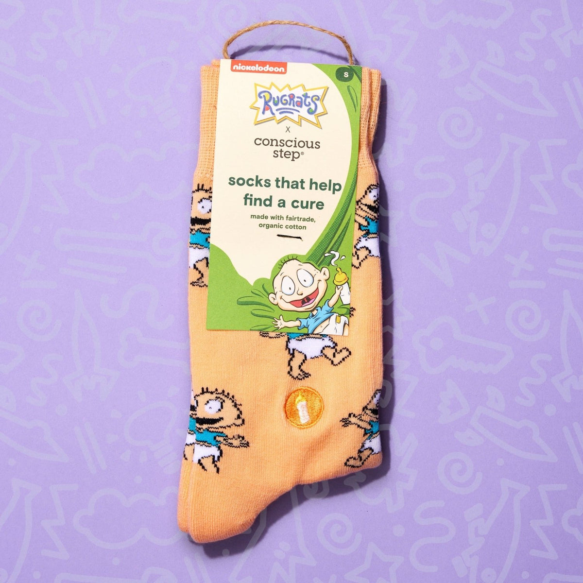 Rugrats Socks that Find a Cure - Poppy & Vine