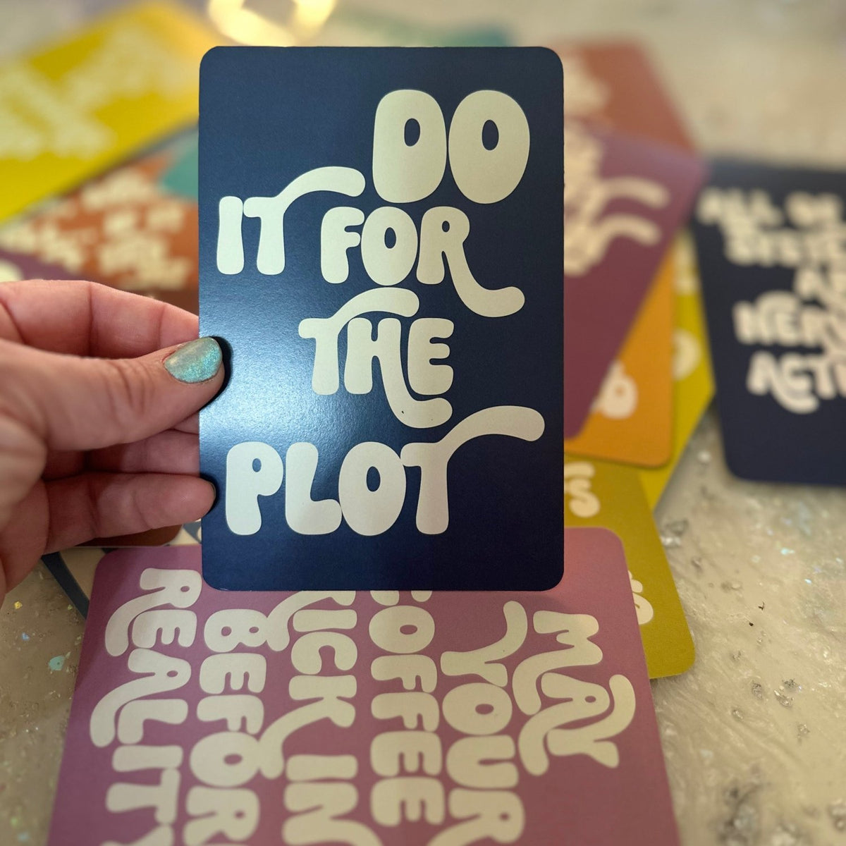 Sassy Affirmation Cards, Deck of 16 - Poppy & Vine