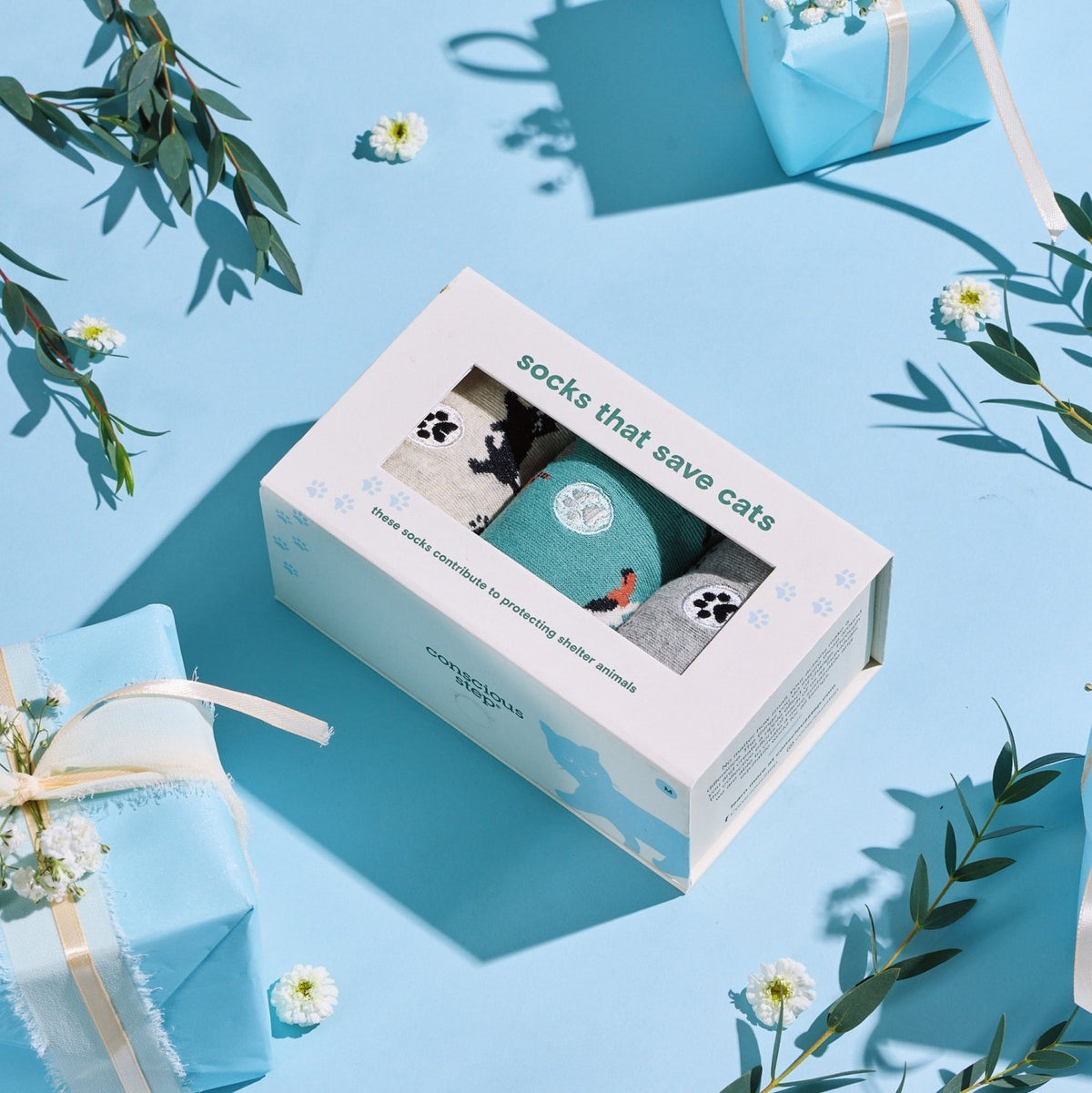 Save Cats Gift Box - Poppy & Vine