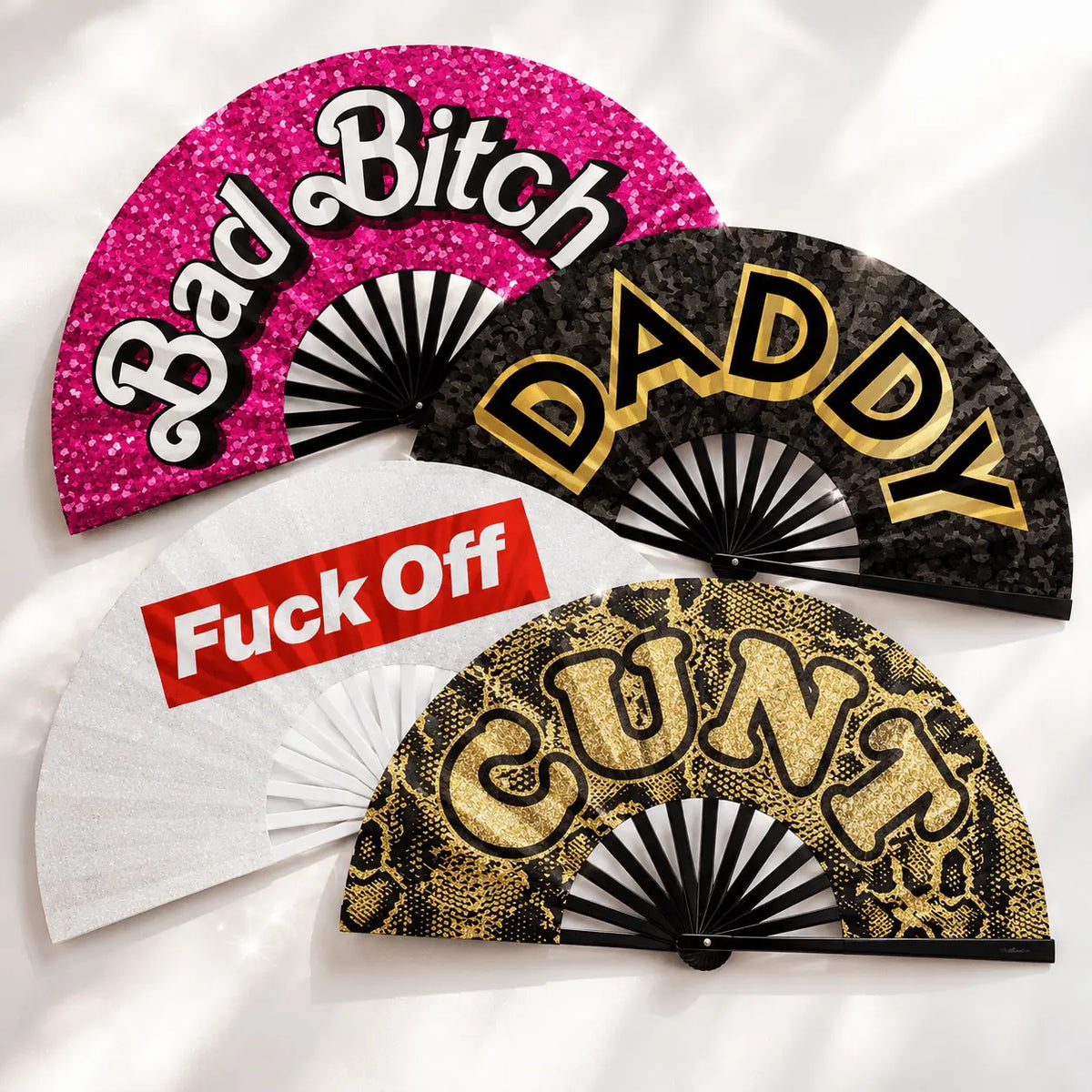Say It Loud Theatrical Clack Fan - Poppy & Vine