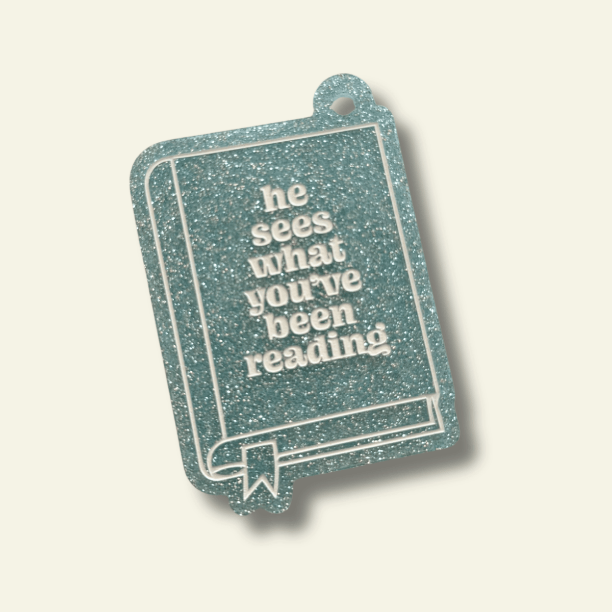 Sees What You've Been Reading Bookish Christmas Ornament - Poppy & Vine