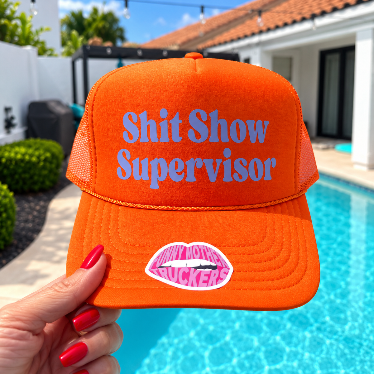 Shit Show Supervisor Trucker Hat - Poppy & Vine