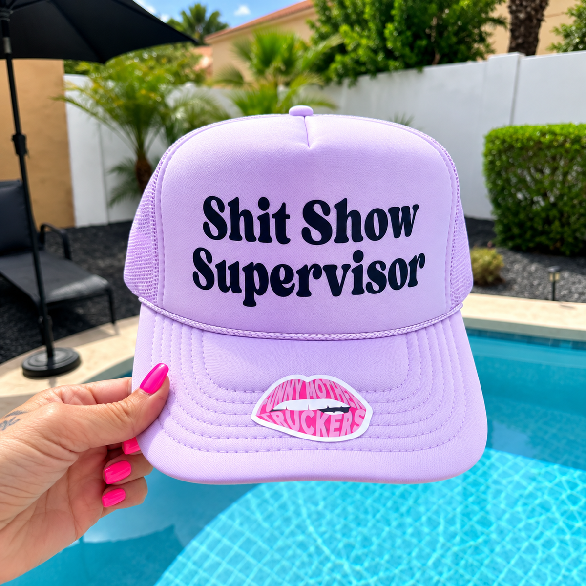 Shit Show Supervisor Trucker Hat - Poppy & Vine