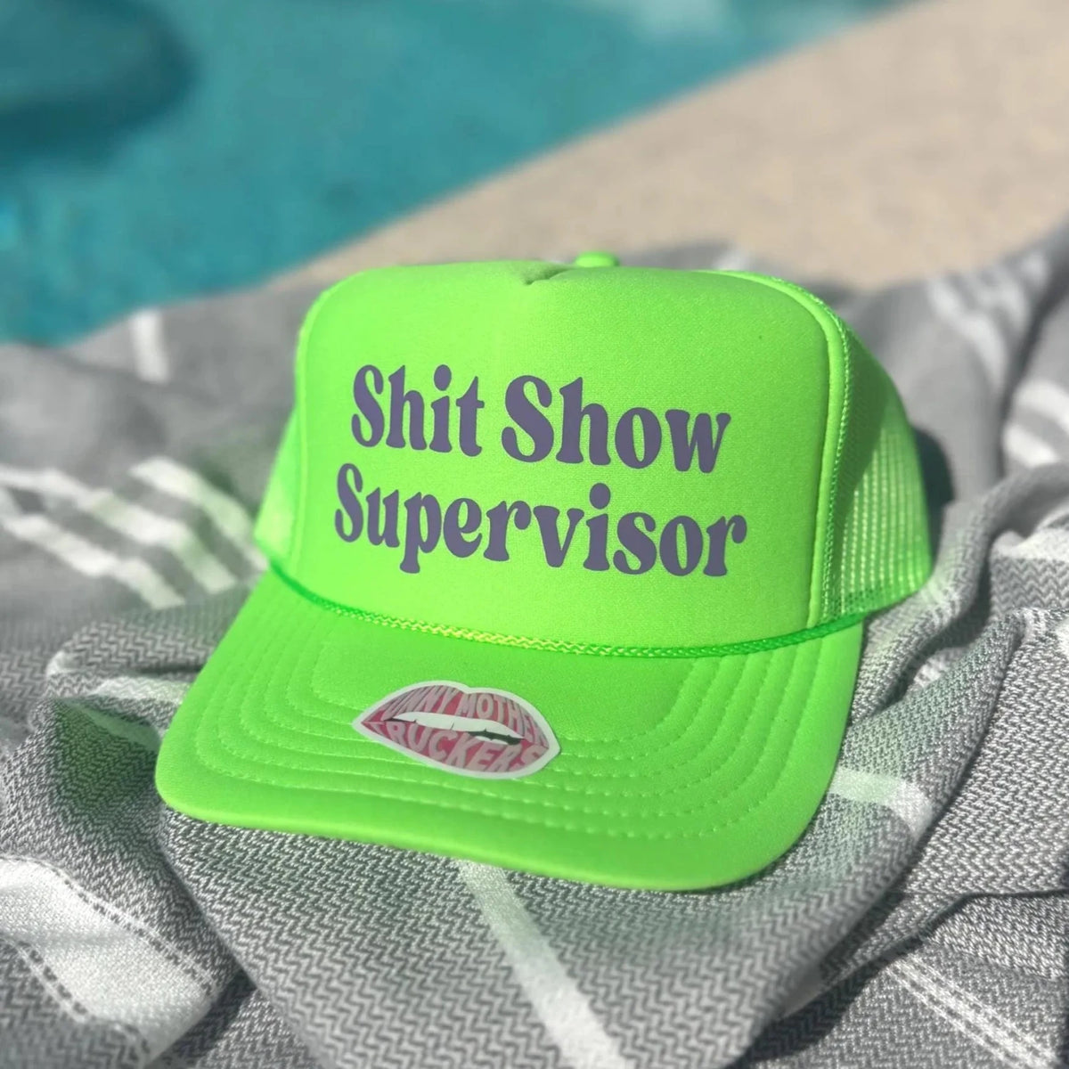Shit Show Supervisor Trucker Hat - Poppy & Vine