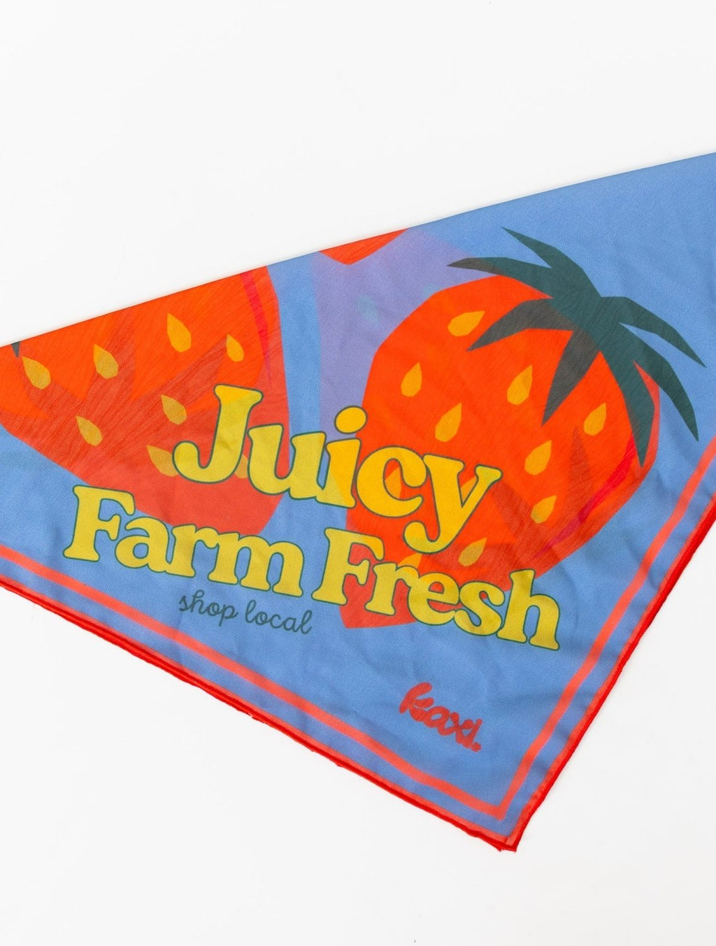 SHOP LOCAL BANDANA - Poppy & Vine