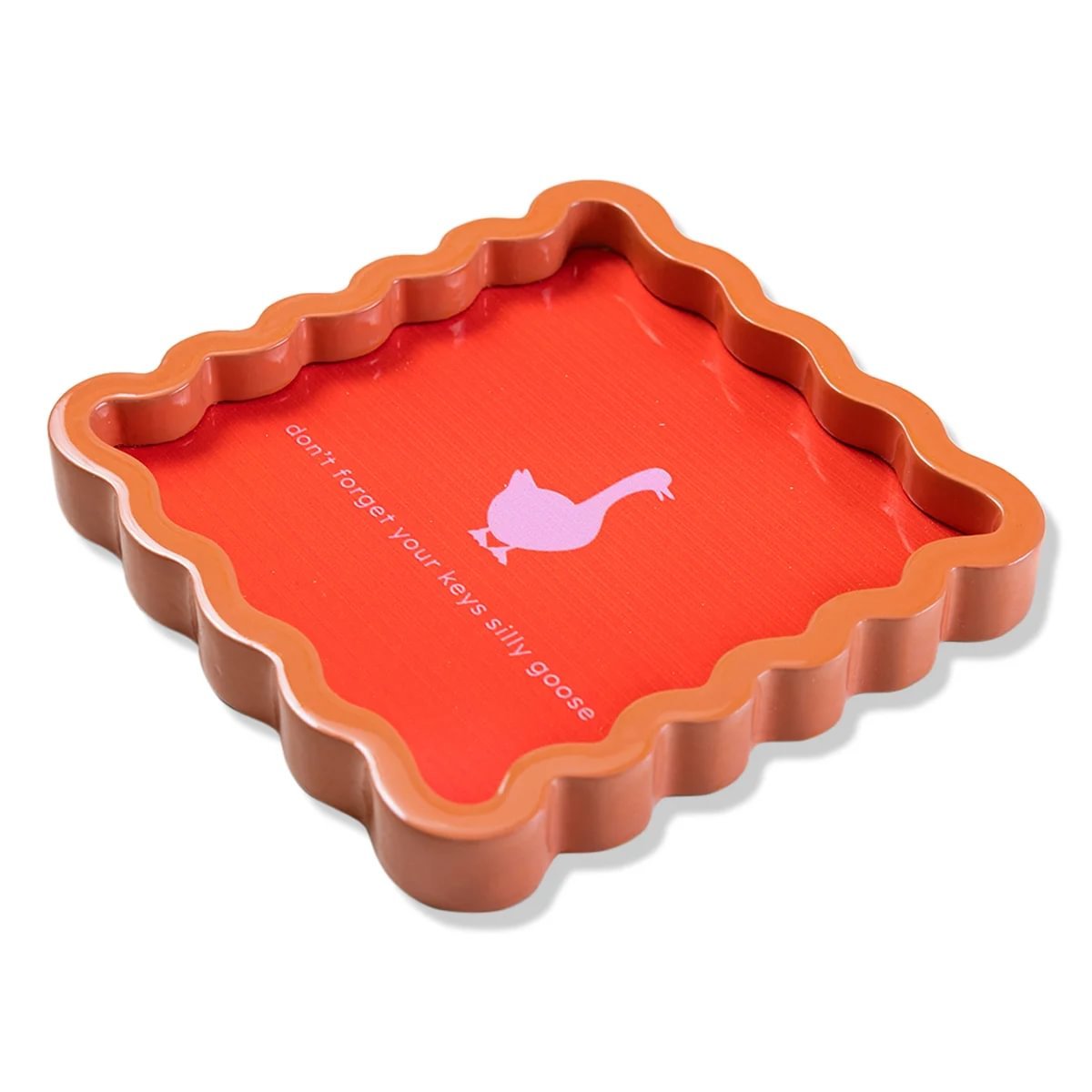 Silly Goose Lacquer Tray - Poppy & Vine