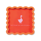 Silly Goose Lacquer Tray - Poppy & Vine