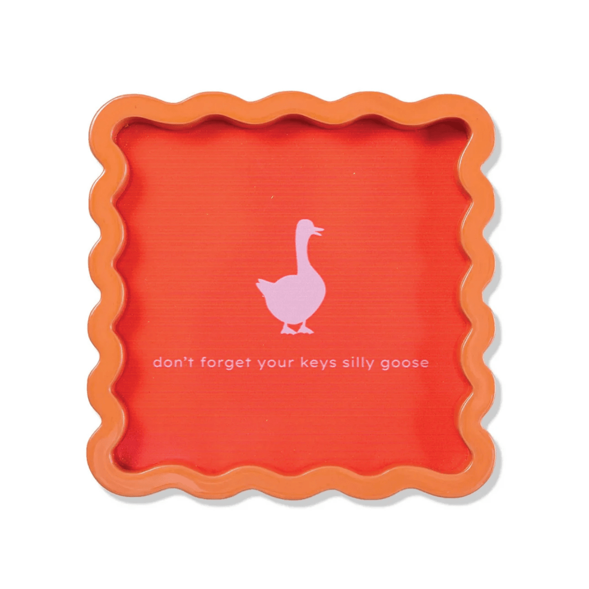 Silly Goose Lacquer Tray - Poppy & Vine