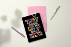 Silly Mental Health | Pocket Journal, Mini Notebook, Mini Journal - Poppy & Vine