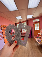 Silver Holographic Shimmer Outlet Covers - Poppy & Vine
