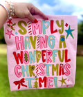 Simply having a wonderful Christmas time tee or sweatshirt - Poppy & Vine