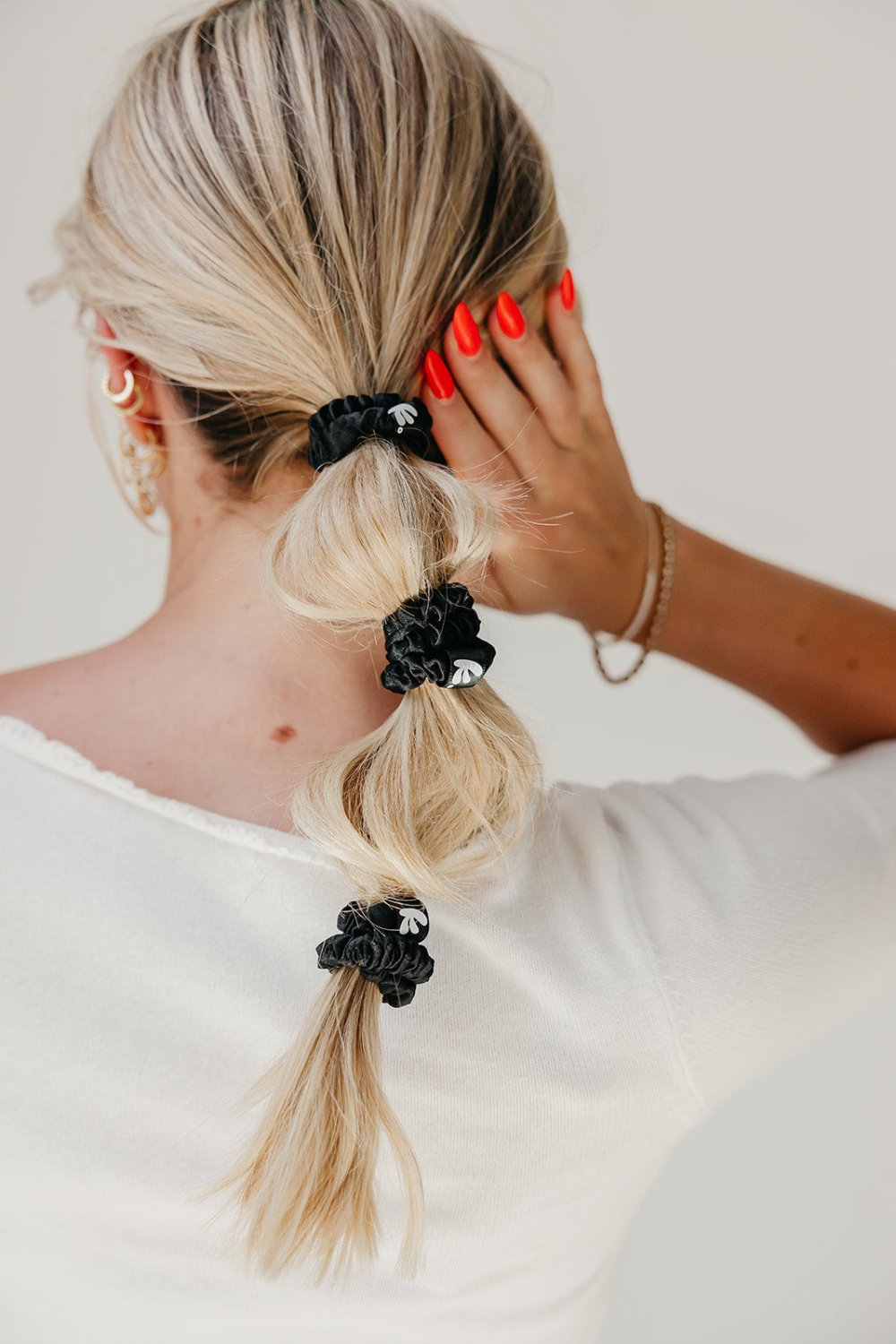 SKINNY SATIN SLEEP SCRUNCHIE SET - Poppy & Vine