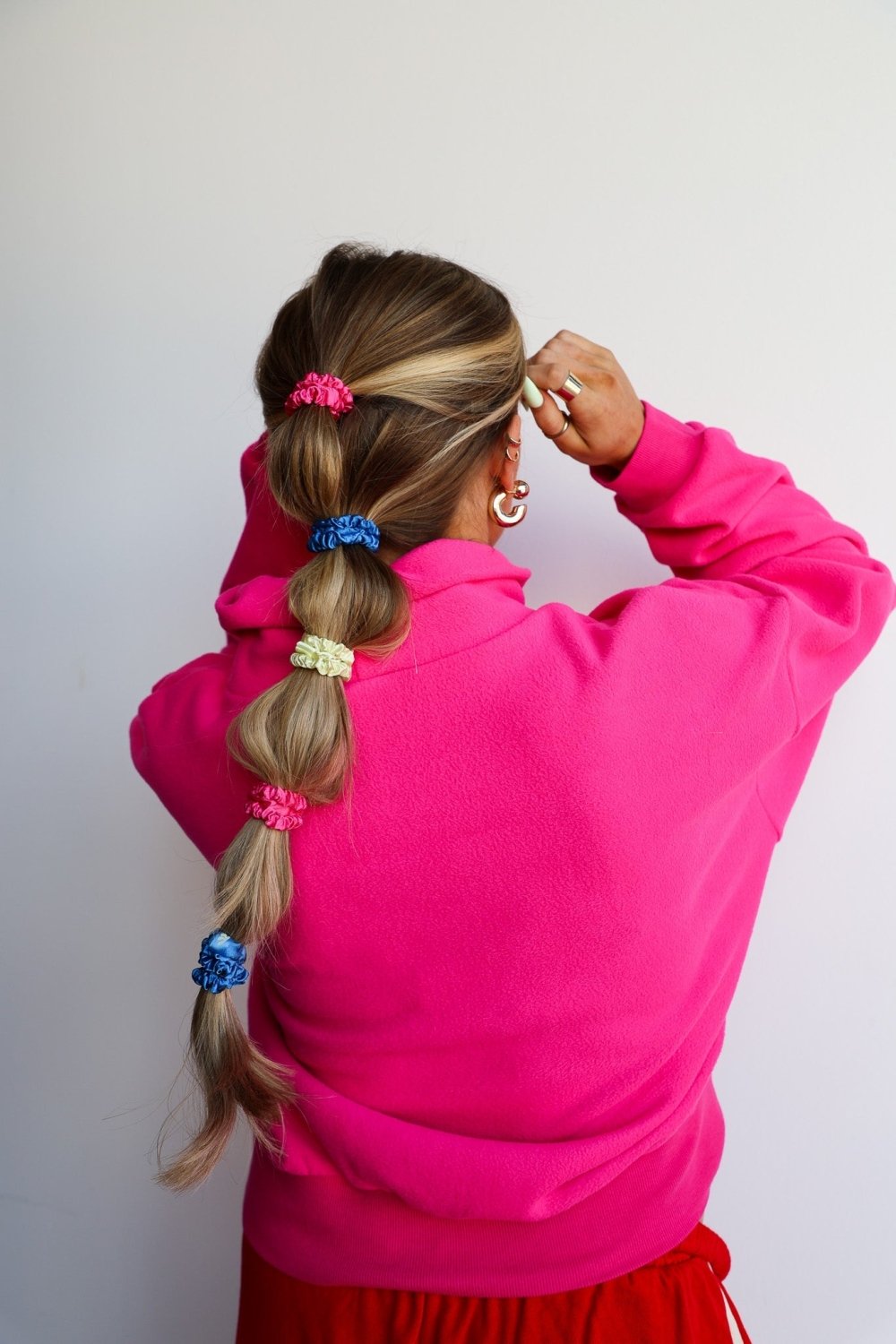 SKINNY SATIN SLEEP SCRUNCHIE SET - Poppy & Vine