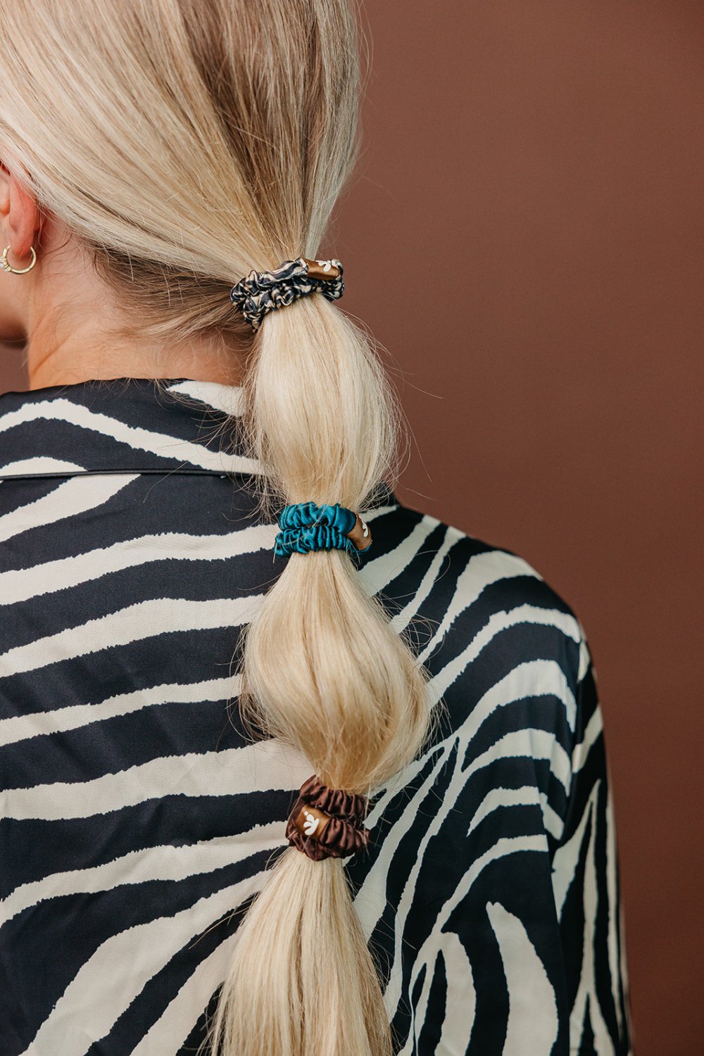 SKINNY SATIN SLEEP SCRUNCHIE SET - Poppy & Vine