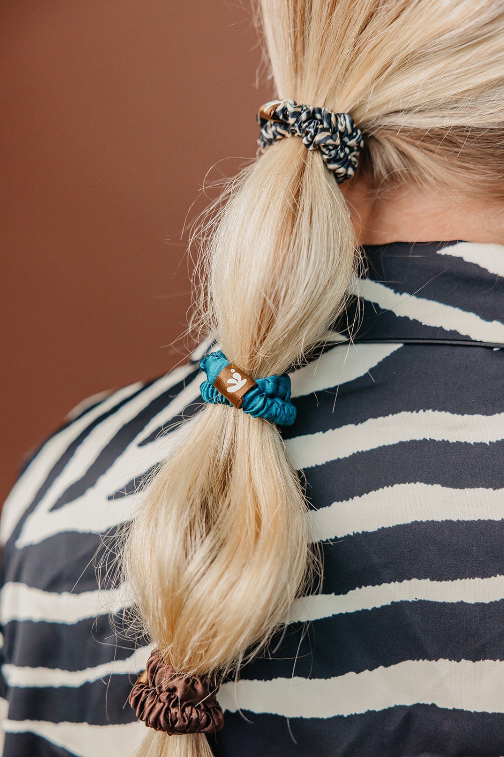 SKINNY SATIN SLEEP SCRUNCHIE SET - Poppy & Vine