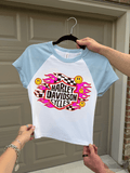 Smiley Face Harley Baby Tee - Poppy & Vine