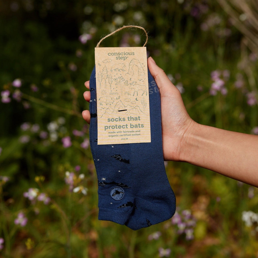 Socks that Protect Bats - Poppy & Vine