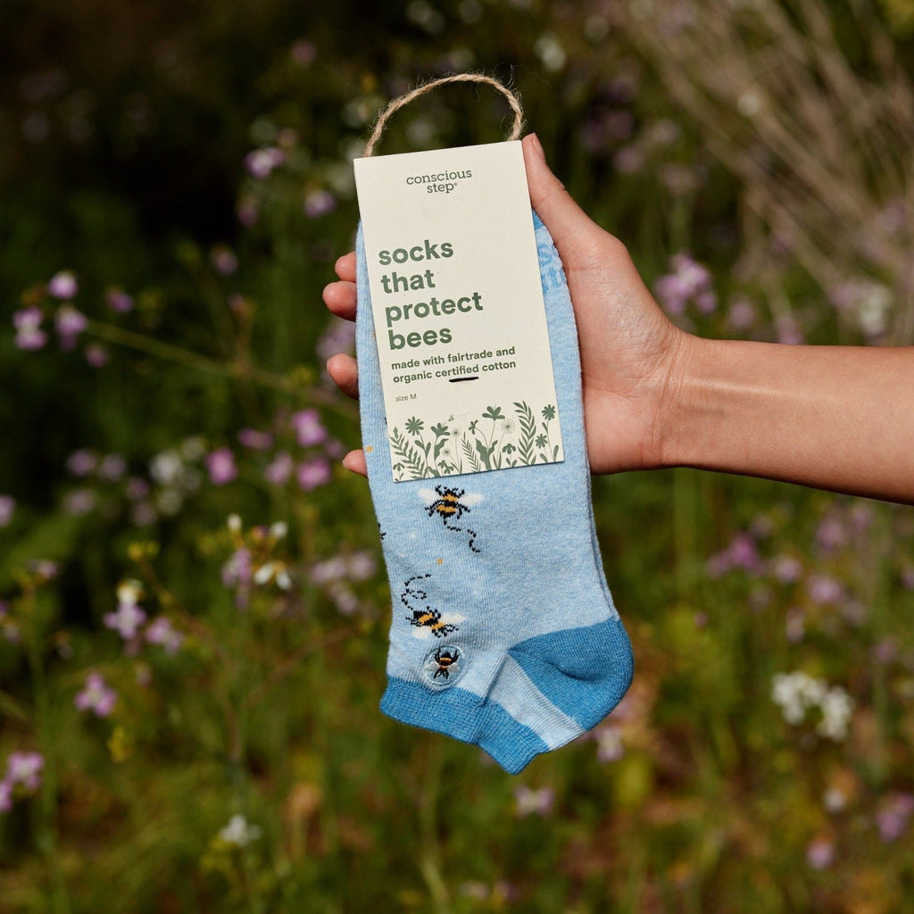 Socks that Protect Bees - Poppy & Vine