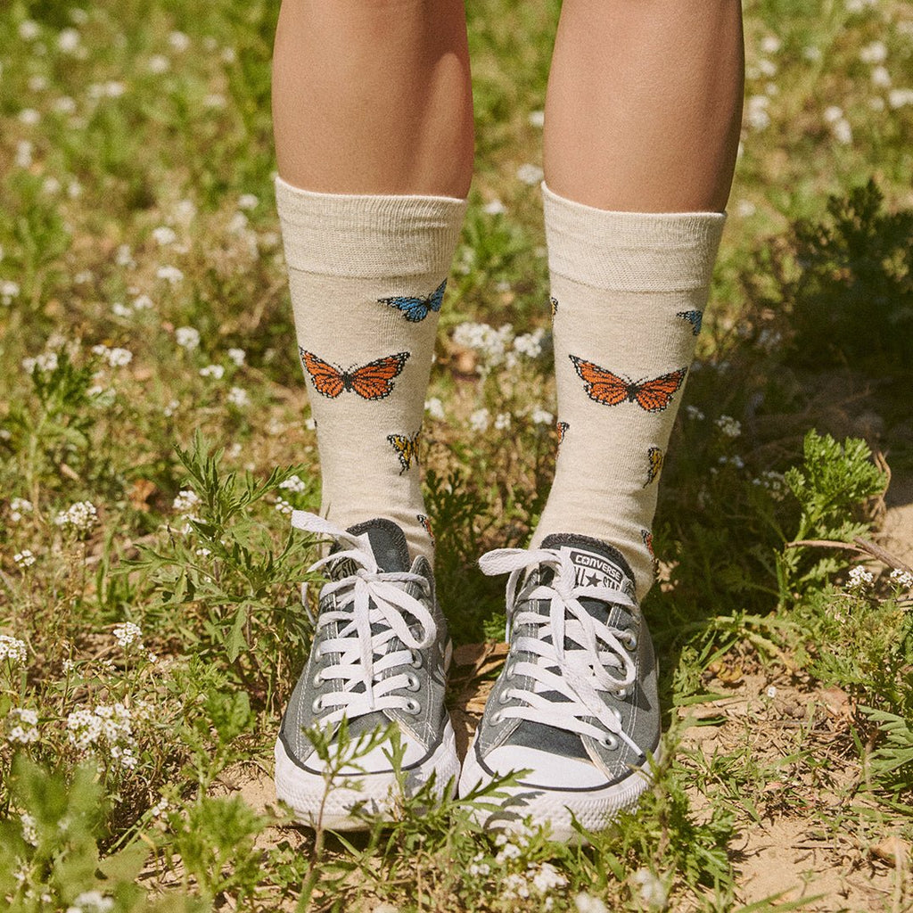 Socks that Protect Butterflies - Poppy & Vine