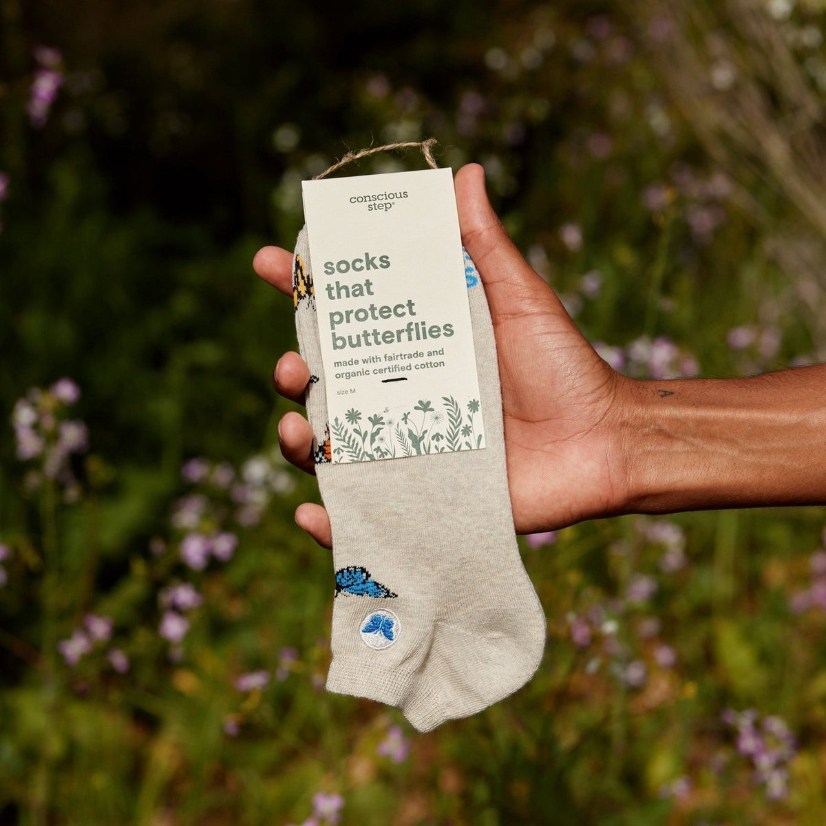 Socks that Protect Butterflies - Poppy & Vine