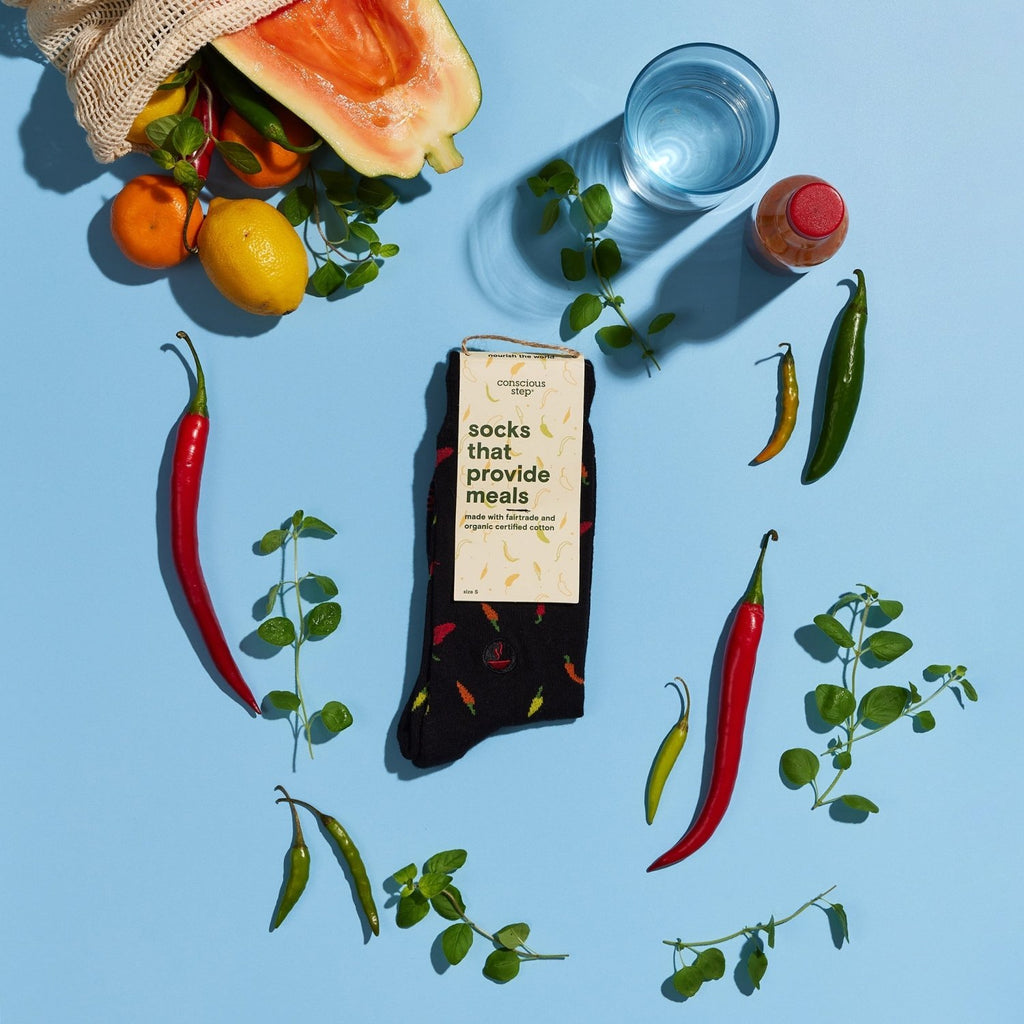Socks that Provide Meals - Poppy & Vine