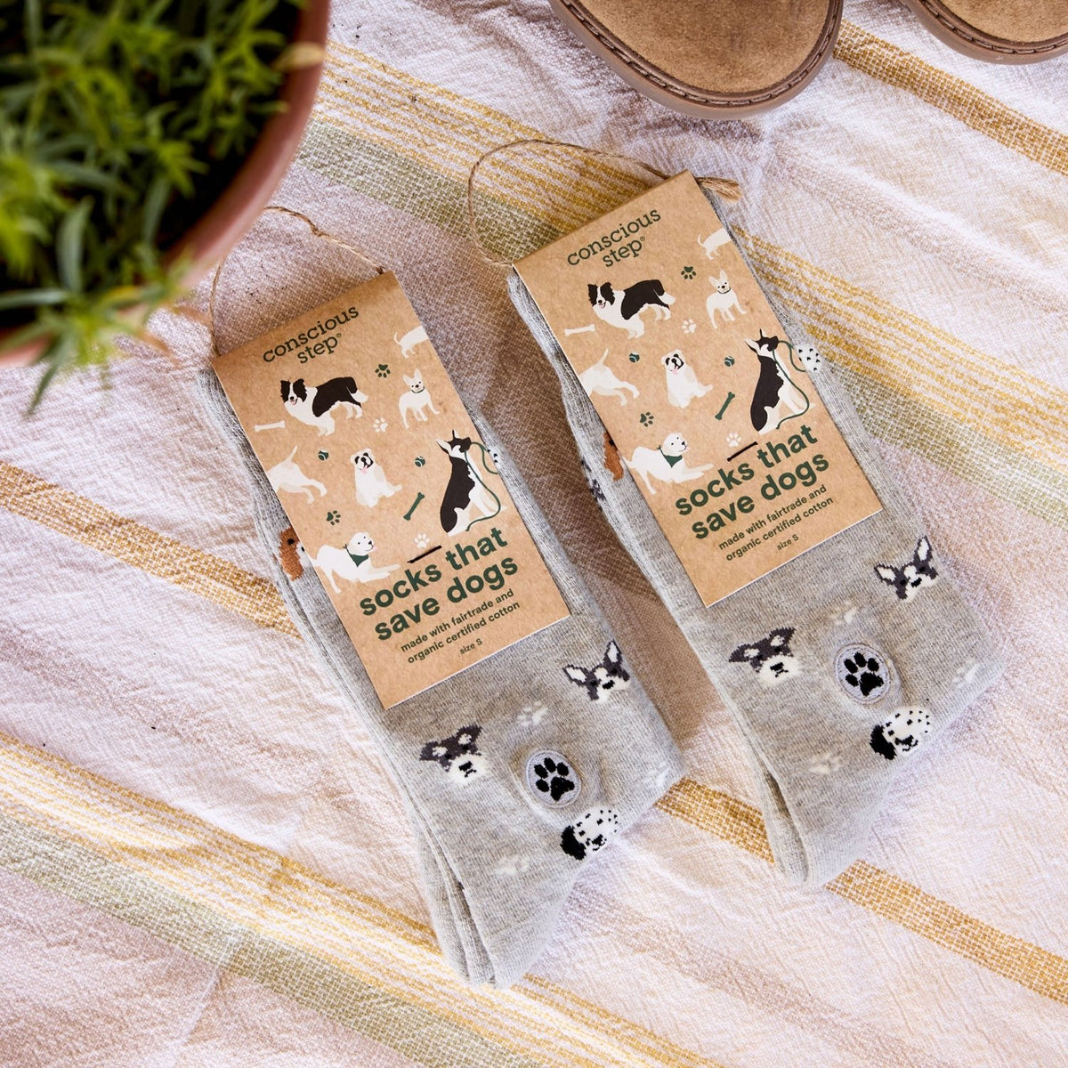 Socks that Save Dogs - Poppy & Vine