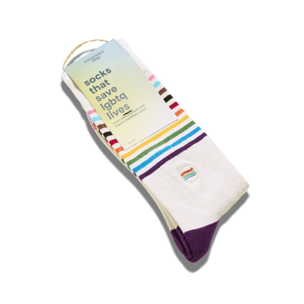 Socks that Save LGBTQ Lives - Poppy & Vine