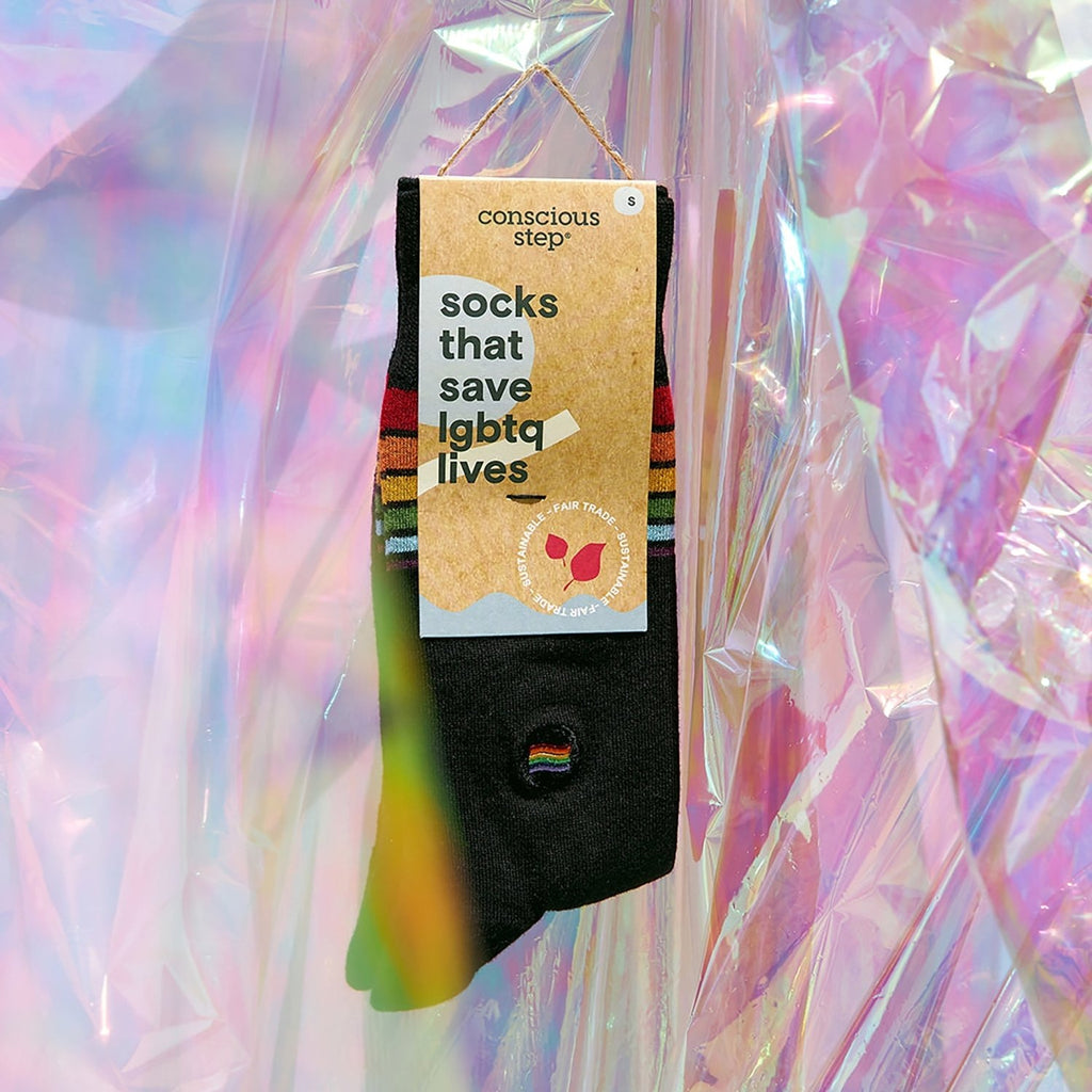 Socks that Save LGBTQ Lives - Poppy & Vine