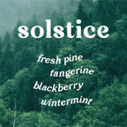 Solstice 9 oz. Hue Candle (Nordic Pine) - Poppy & Vine