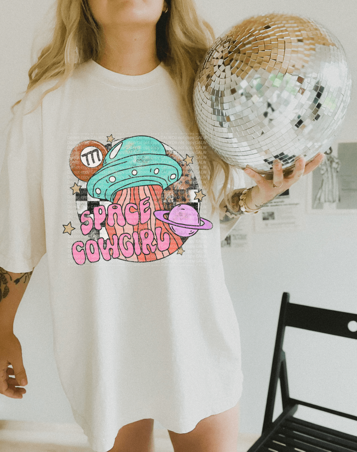 Space cowgirl tee or sweatshirt - Poppy & Vine