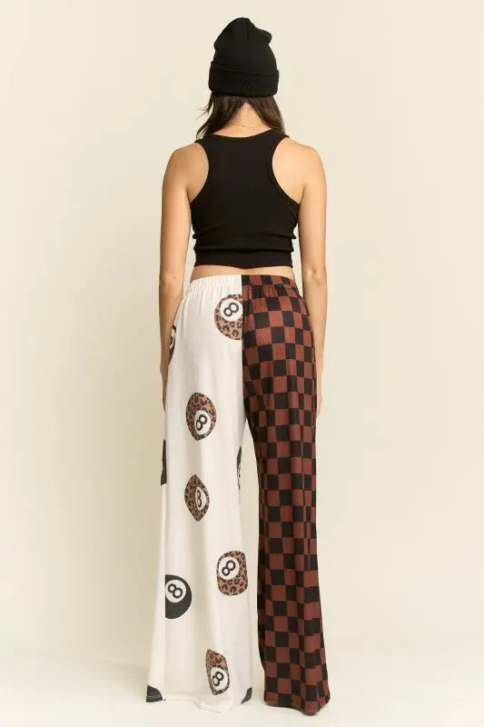 Split Decision 8-Ball Pants - Poppy & Vine