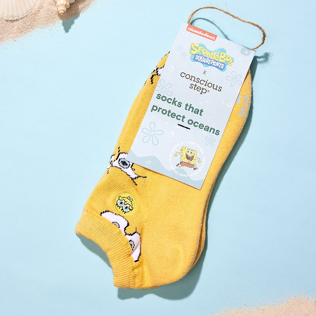 SpongeBob Socks that Protect Oceans - Poppy & Vine