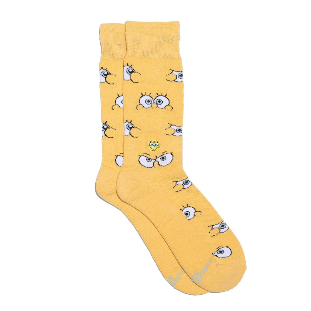 SpongeBob Socks that Protect Oceans - Poppy & Vine