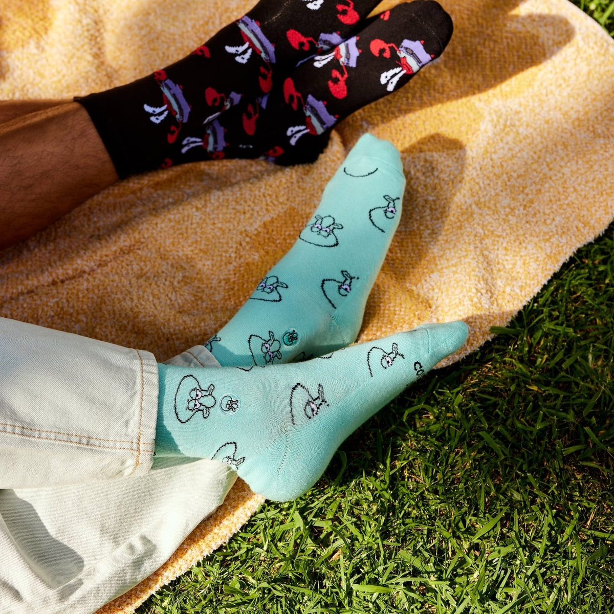 Squidward Socks that Protect Oceans - Poppy & Vine