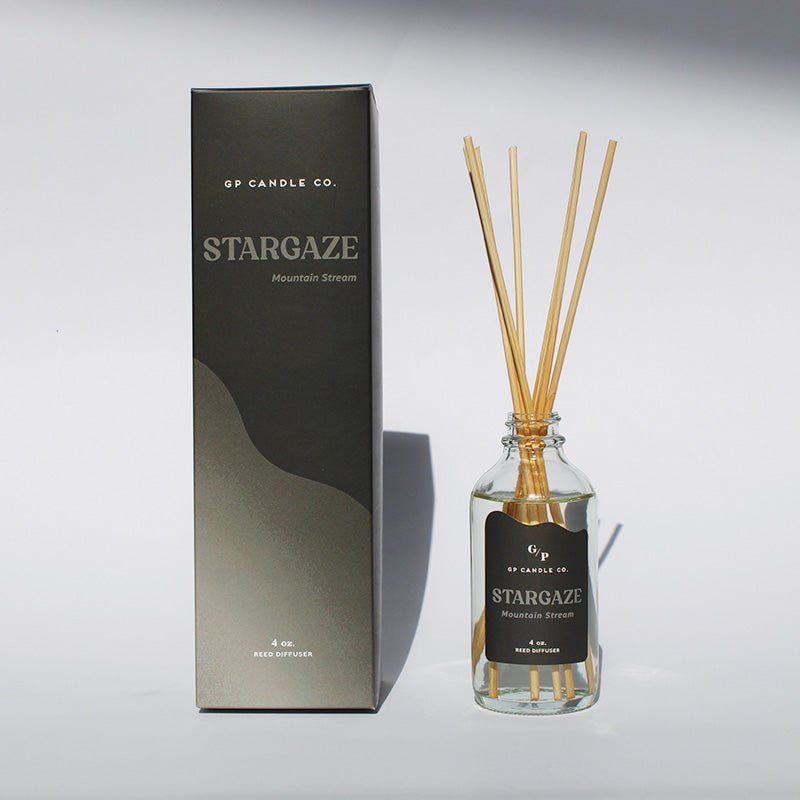 Stargaze 4 oz. Hue Reed Diffuser (Mountain Stream) - Poppy & Vine